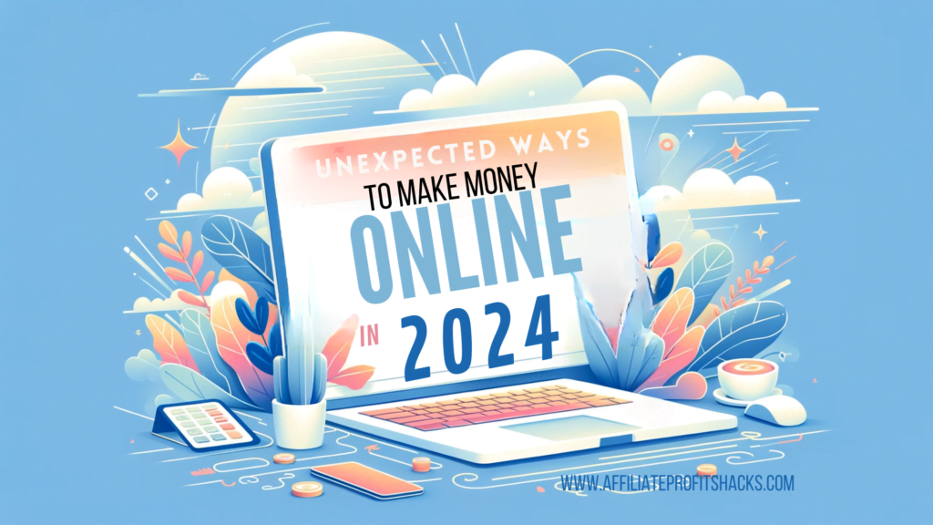 Unexpected Ways to Make Money Online in 2024
