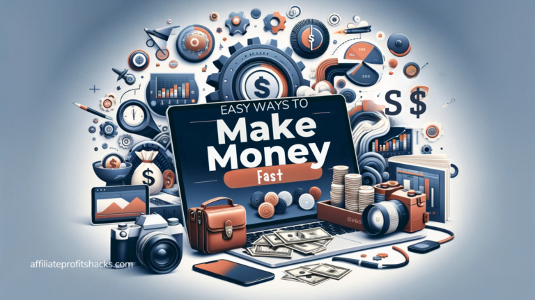 Easy Ways to Make Money Fast in the Modern Economy
