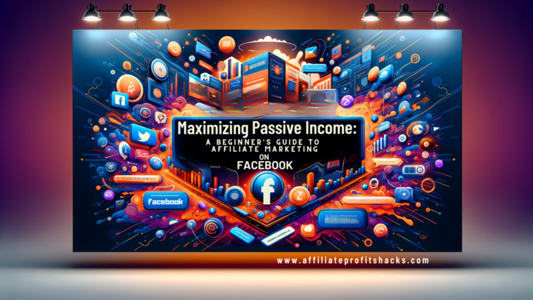 Maximizing Passive Income: A Beginner’s Guide to Affiliate Marketing on Facebook