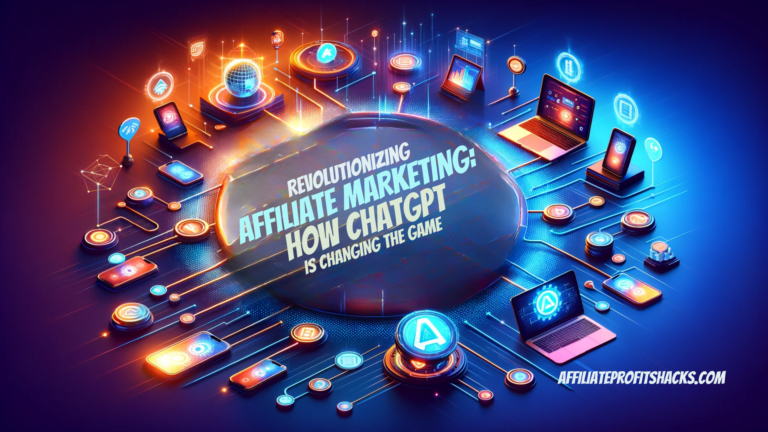 Revolutionizing Affiliate Marketing: How ChatGPT is Changing the Game