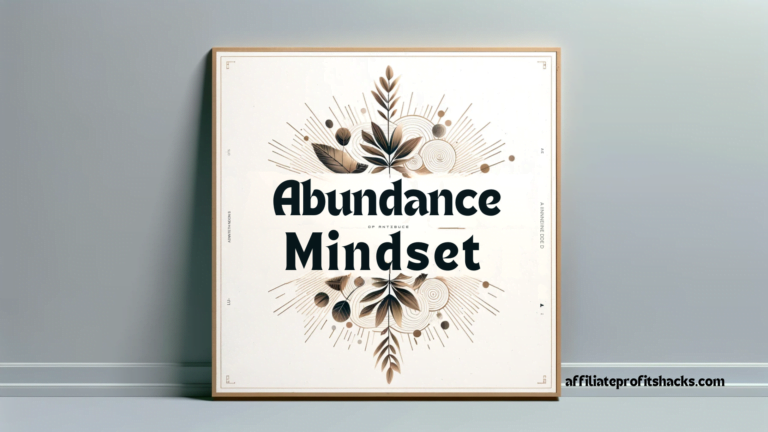 Embrace an Abundance Mindset for Prosperity and Success