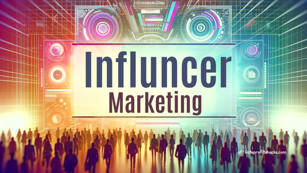 Image featuring the words 'Influencer Marketing' in bold, clear font against a subdued, professional background