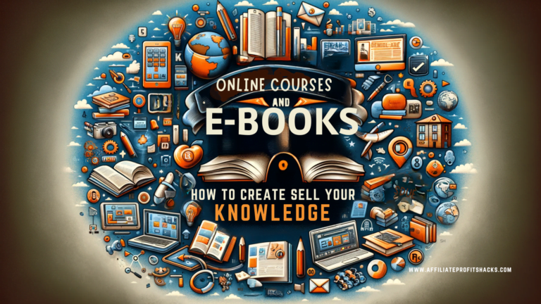 Online Courses and Ebooks: How to Create and Sell Your Knowledge