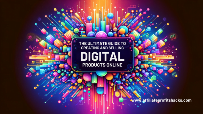 The Ultimate Guide to Creating and Selling Digital Products Online