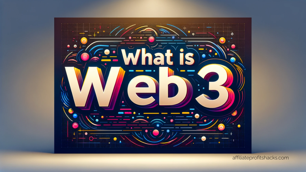 Text "What is Web3" prominently displayed on a subtly colored background, highlighting the theme of digital marketing evolution.