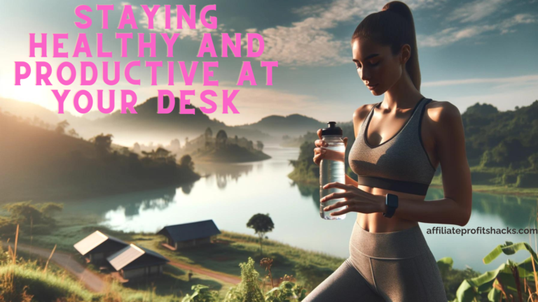 The Ultimate Guide to Staying Healthy and Productive at Your Desk