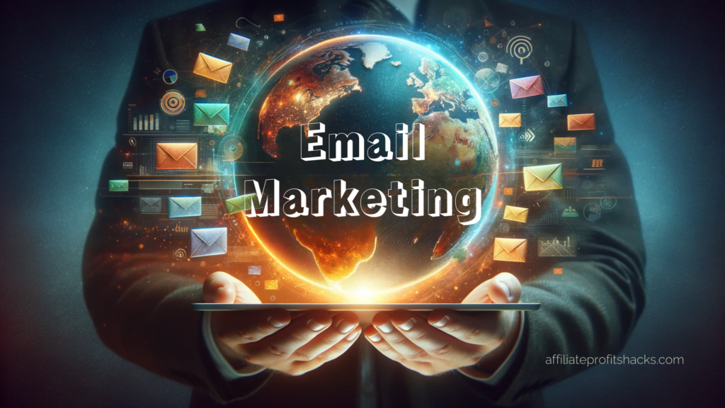"Email Marketing" text on a professional and elegant background
