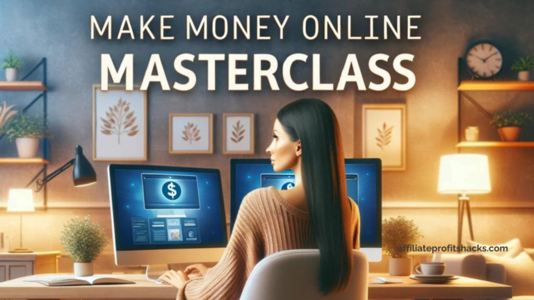 Make Money Online Masterclass: A Guide for 2024 and Beyond