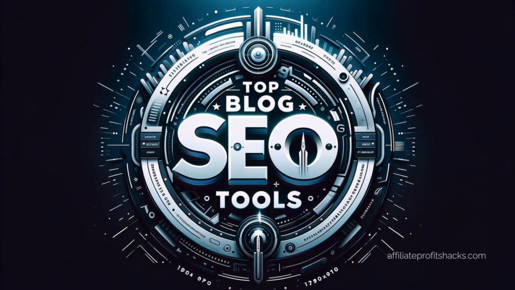 A professional and modern image highlighting the text "Top Blog SEO Tools" against a subtle, abstract background.