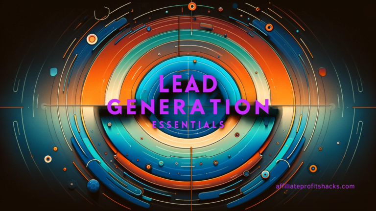 Lead Generation Essentials: Building a Sustainable Pipeline