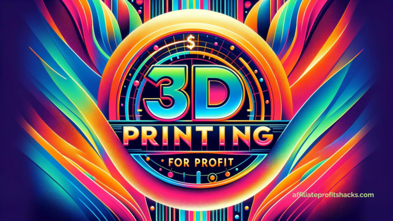 3D Printing for Profit: A Guide to a Lucrative Side Business